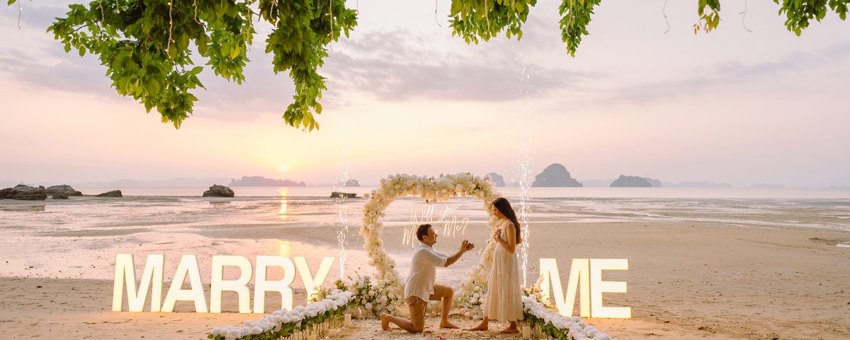 Krabi surprise proposal decoration planner, Krabi Wedding Planner, Krabi wedding, Krabi Wedding Planner, Krabi wedding organizer , Surprise proposal, Krabi surprise proposal photography, proposal decoration, surprise proposal photographer in Krabi