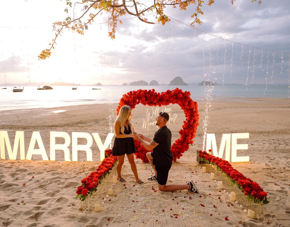 Krabi surprise proposal decoration planner, Krabi Wedding Planner, Krabi wedding, Krabi Wedding Planner, Krabi wedding organizer , Surprise proposal, Krabi surprise proposal photography, proposal decoration, surprise proposal photographer in Krabi