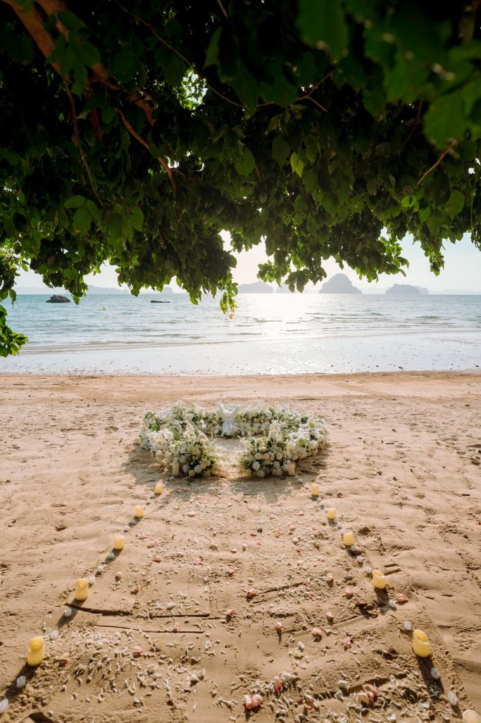 Krabi surprise proposal decoration planner, Krabi Wedding Planner, Krabi wedding, Krabi Wedding Planner, Krabi wedding organizer , Surprise proposal, Krabi surprise proposal photography, proposal decoration, surprise proposal photographer in Krabi