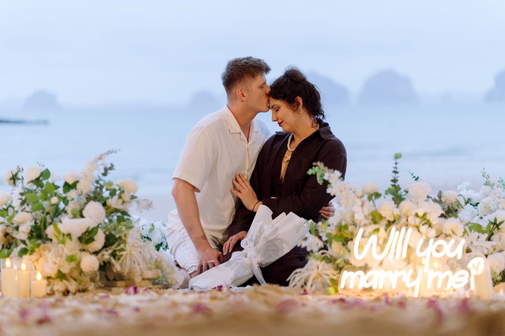 Krabi surprise proposal decoration planner, marriage proposal, Surprise proposal, Krabi Wedding Planner, Krabi planner
