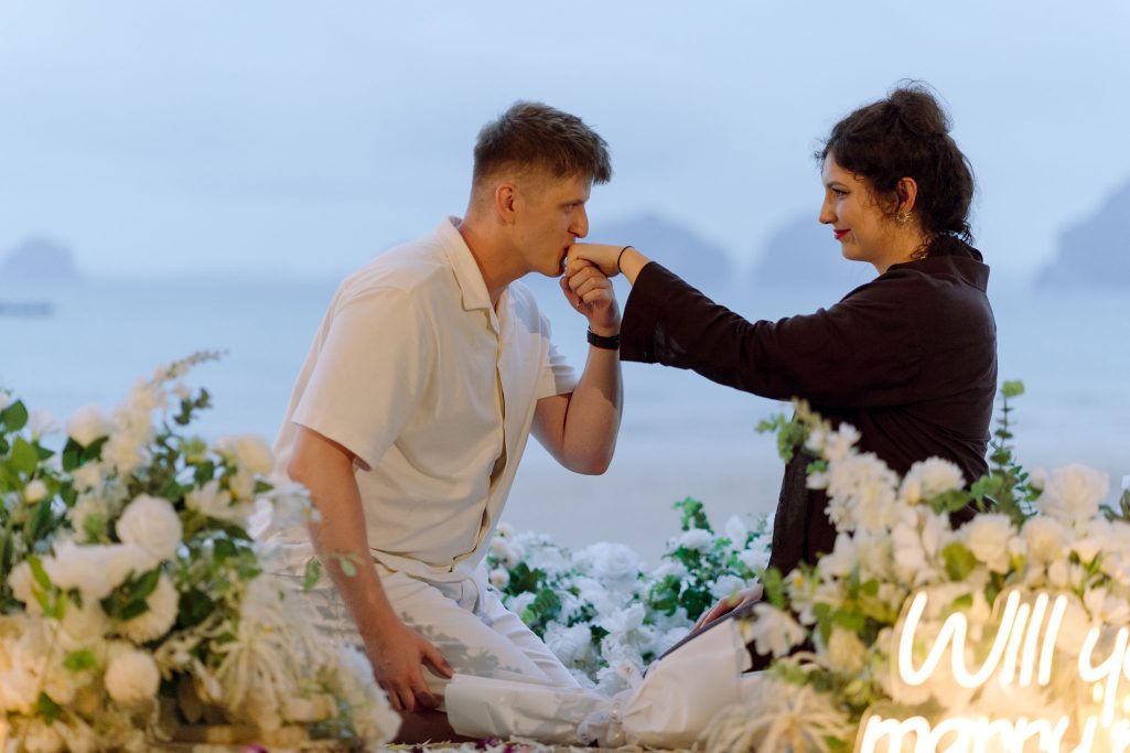 Krabi surprise proposal decoration planner, marriage proposal, Surprise proposal, Krabi Wedding Planner, Krabi planner