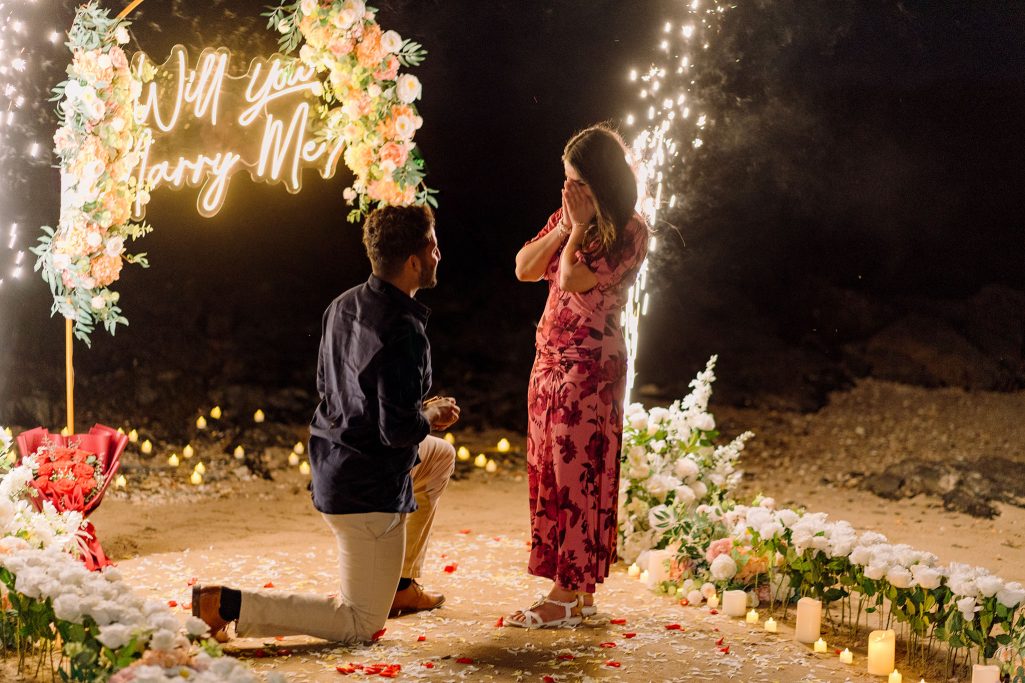 Krabi surprise proposal decoration planner, marriage proposal, Surprise proposal, Krabi Wedding Planner, Krabi planner, Koh Lanta photographer, Surprise proposal at Koh Lanta