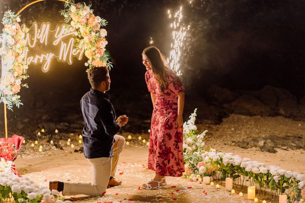 Krabi surprise proposal decoration planner, marriage proposal, Surprise proposal, Krabi Wedding Planner, Krabi planner, Koh Lanta photographer, Surprise proposal at Koh Lanta