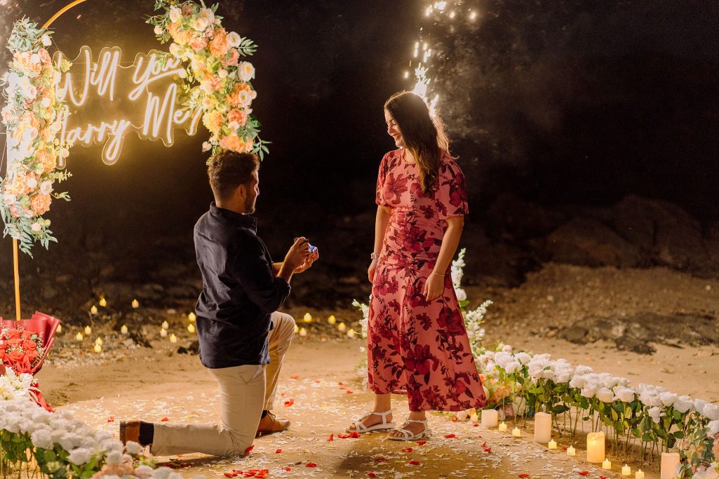 Krabi surprise proposal decoration planner, marriage proposal, Surprise proposal, Krabi Wedding Planner, Krabi planner, Koh Lanta photographer, Surprise proposal at Koh Lanta