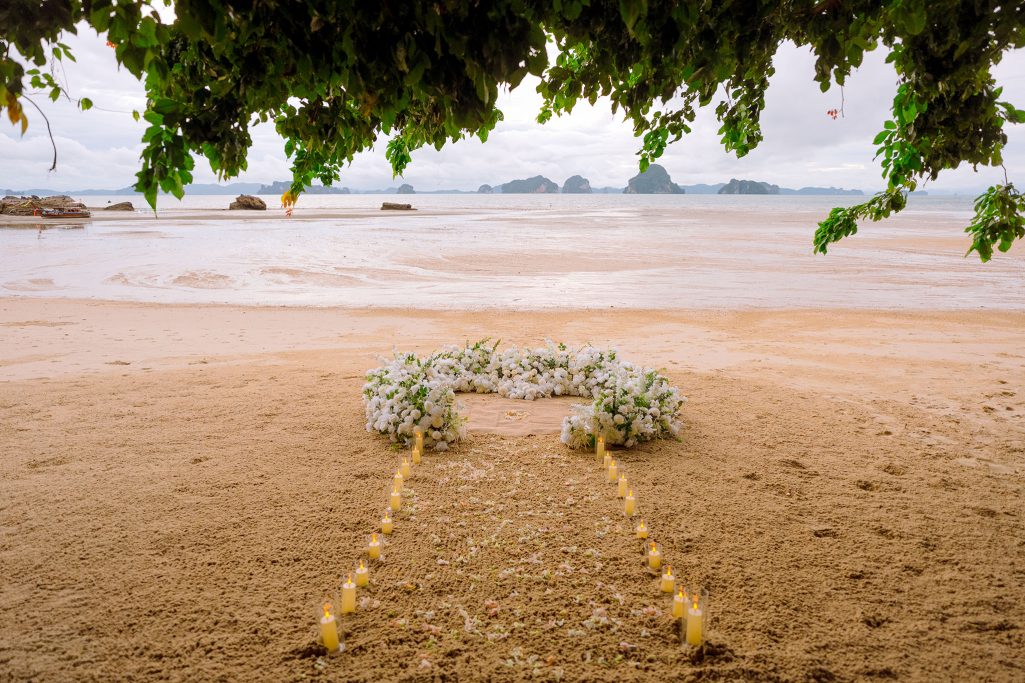 Krabi surprise proposal decoration planner, marriage proposal, Surprise proposal, Krabi Wedding Planner, Krabi planner
