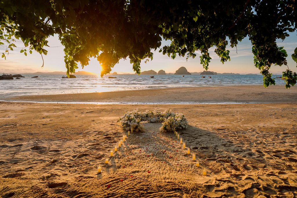 Krabi surprise proposal decoration planner, marriage proposal, Surprise proposal, Krabi Wedding Planner, Krabi planner