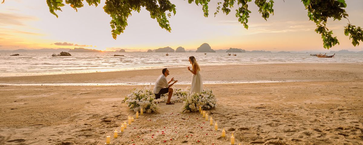 Krabi surprise proposal decoration planner, marriage proposal, Surprise proposal, Krabi Wedding Planner, Krabi planner
