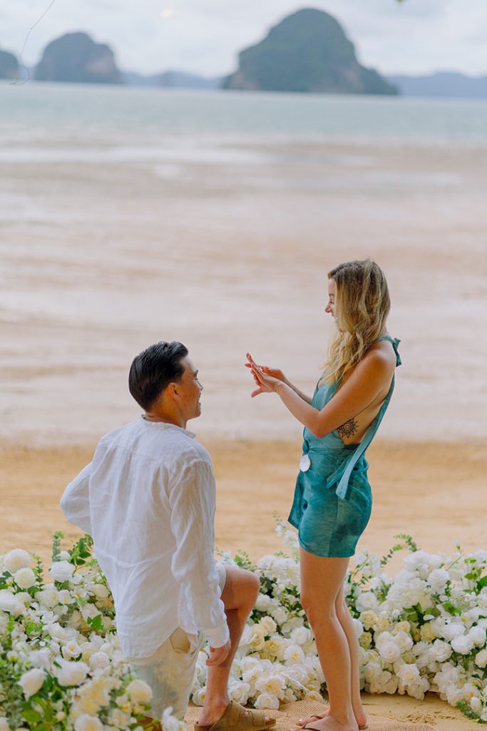Krabi surprise proposal decoration planner, marriage proposal, Surprise proposal, Krabi Wedding Planner, Krabi planner