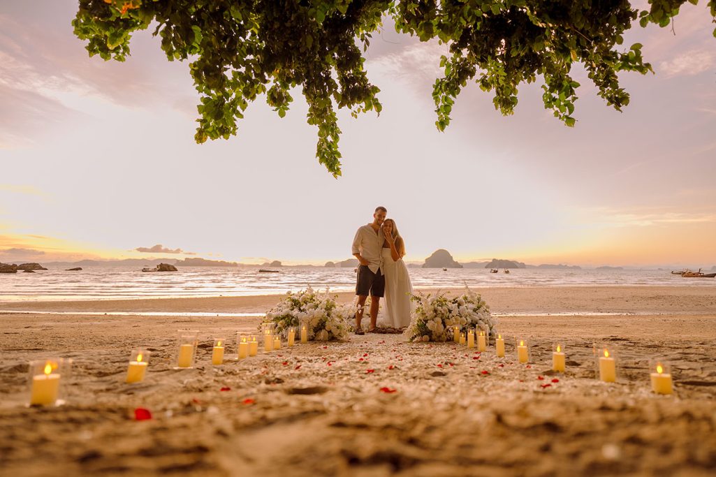 Krabi surprise proposal decoration planner, marriage proposal, Surprise proposal, Krabi Wedding Planner, Krabi planner