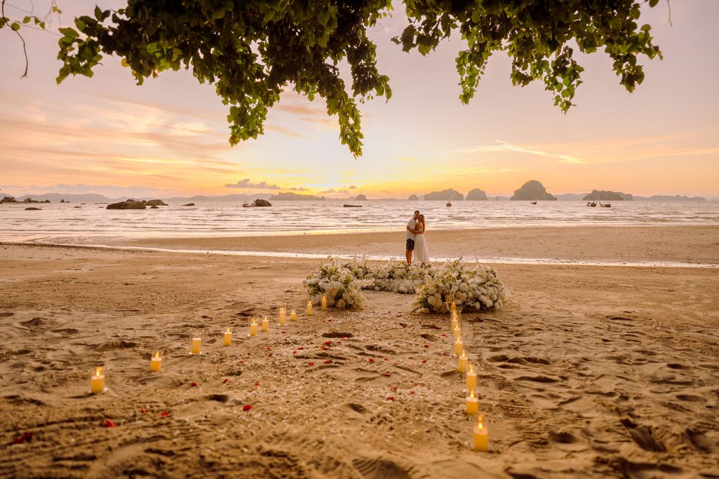 Krabi surprise proposal decoration planner, marriage proposal, Surprise proposal, Krabi Wedding Planner, Krabi planner