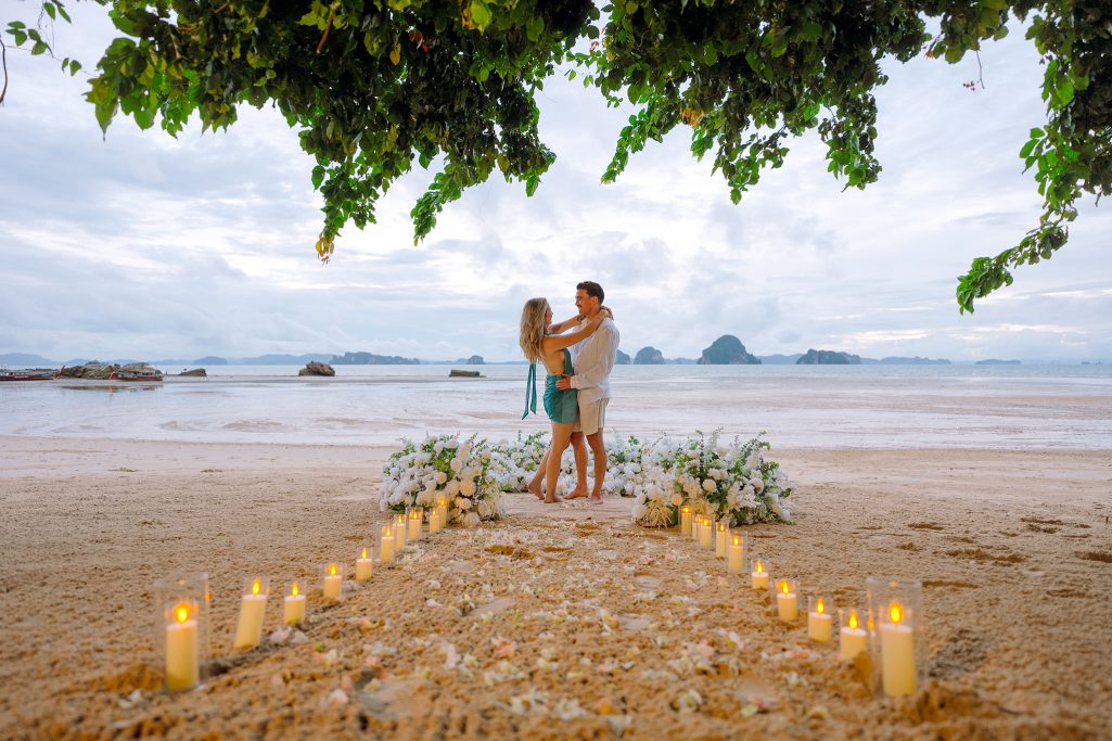 Krabi surprise proposal decoration planner, marriage proposal, Surprise proposal, Krabi Wedding Planner, Krabi planner