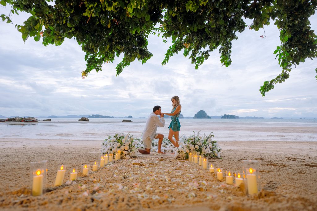 Krabi surprise proposal decoration planner, marriage proposal, Surprise proposal, Krabi Wedding Planner, Krabi planner