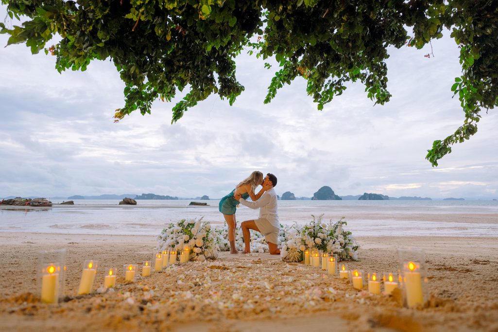 Krabi surprise proposal decoration planner, marriage proposal, Surprise proposal, Krabi Wedding Planner, Krabi planner