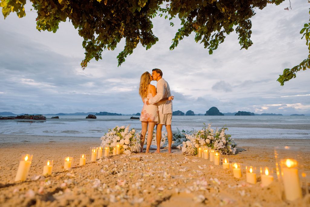 Krabi surprise proposal decoration planner, marriage proposal, Surprise proposal, Krabi Wedding Planner, Krabi planner