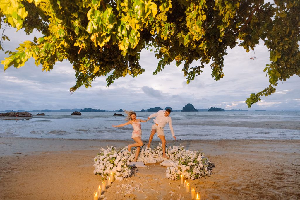 Krabi surprise proposal decoration planner, marriage proposal, Surprise proposal, Krabi Wedding Planner, Krabi planner