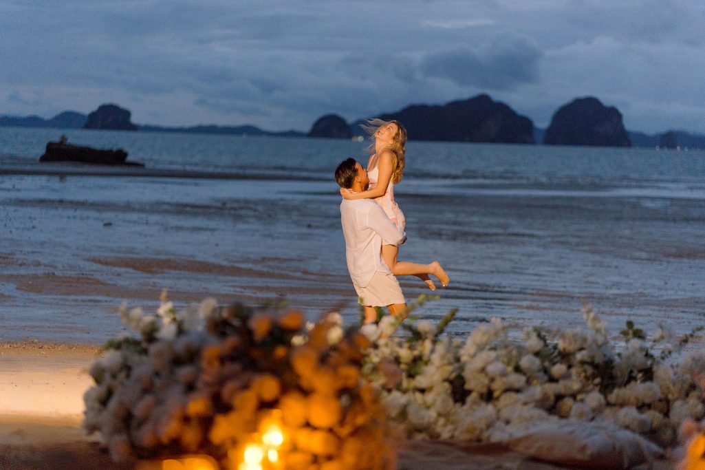 Krabi surprise proposal decoration planner, marriage proposal, Surprise proposal, Krabi Wedding Planner, Krabi planner