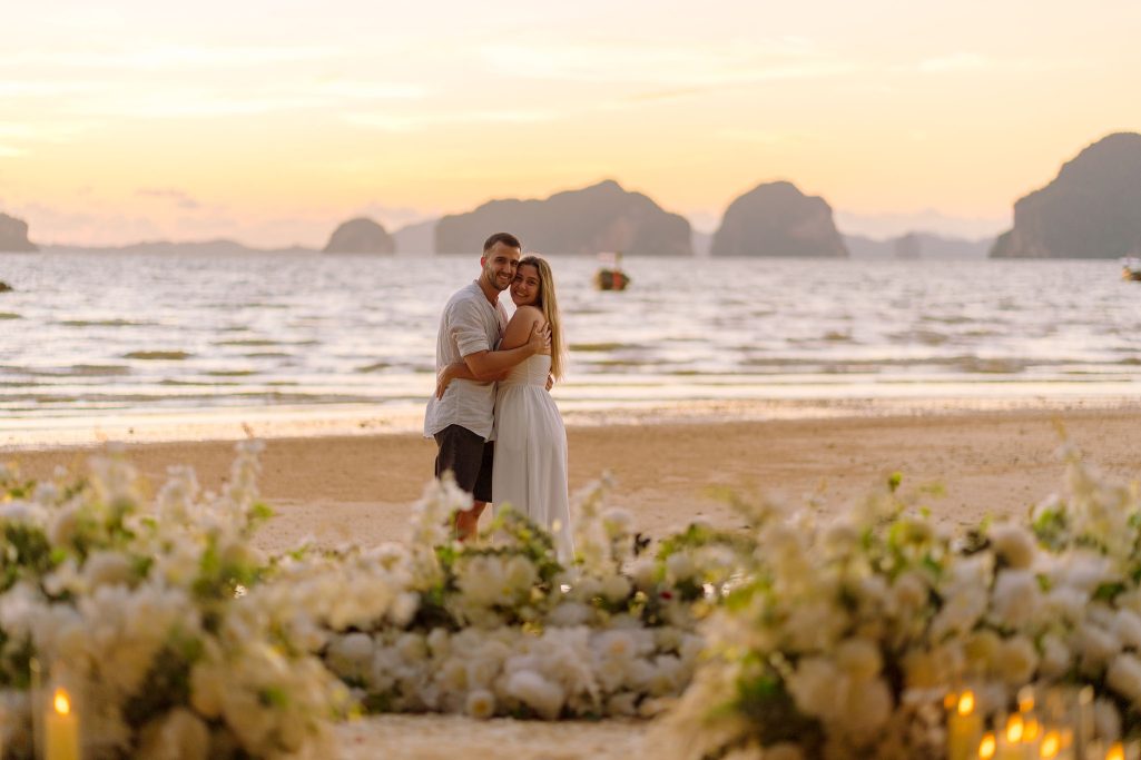 Krabi surprise proposal decoration planner, marriage proposal, Surprise proposal, Krabi Wedding Planner, Krabi planner