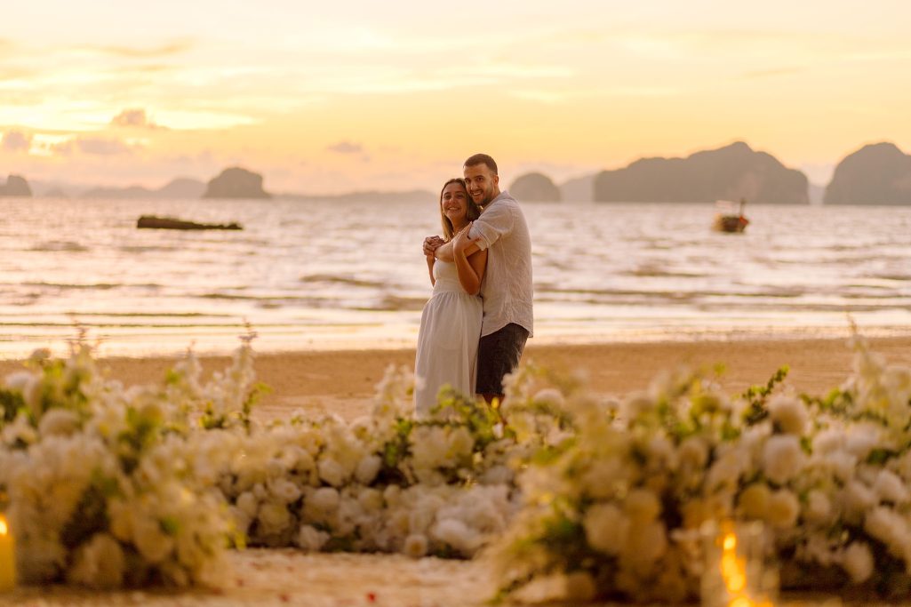 Krabi surprise proposal decoration planner, marriage proposal, Surprise proposal, Krabi Wedding Planner, Krabi planner