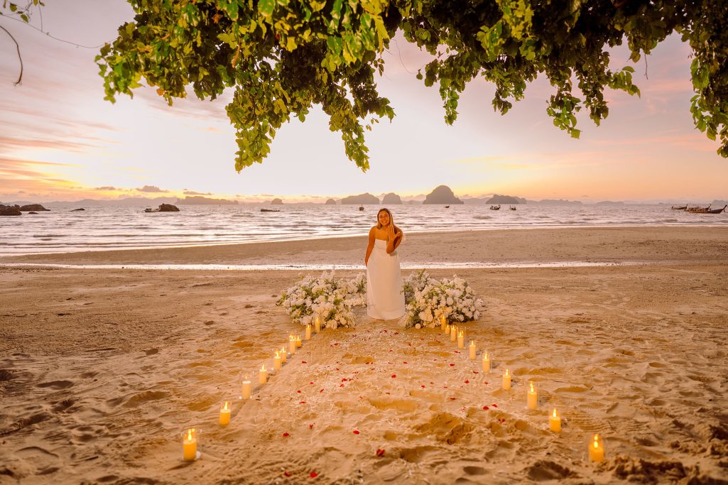 Krabi surprise proposal decoration planner, marriage proposal, Surprise proposal, Krabi Wedding Planner, Krabi planner