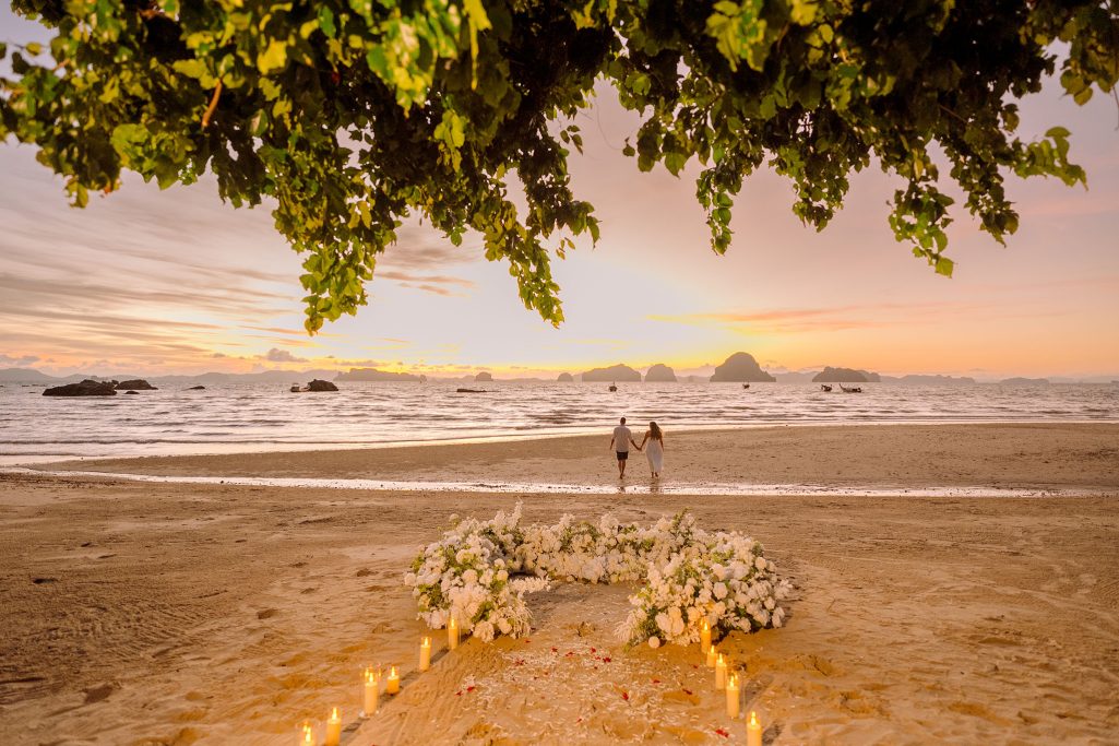 Krabi surprise proposal decoration planner, marriage proposal, Surprise proposal, Krabi Wedding Planner, Krabi planner
