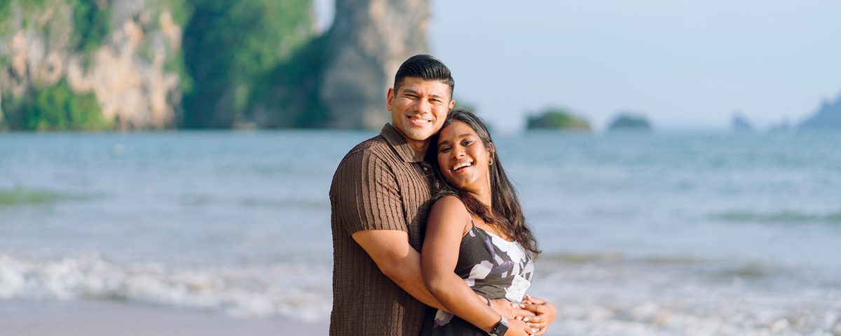 Krabi photographer, Krabi photography, Ao Nang beach, Ao Nang beach photographer, Couple photoshoot at Ao Nang beach