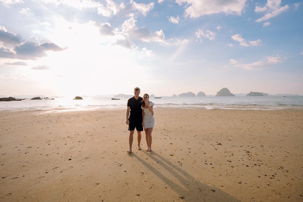 Krabi surprise proposal, Surprise proposal, Krabi surprise proposal photography, surprise proposal photographer in Krabi, surprise marriage proposal